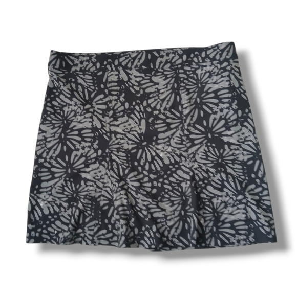 RIPSKIRT Hawaii Patterned Wrap Skirt Black Gray XL RipSkirt Shibori Charcoal - Picture 2 of 4